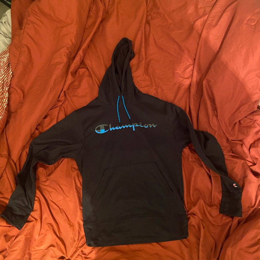 Champions hoodie small black